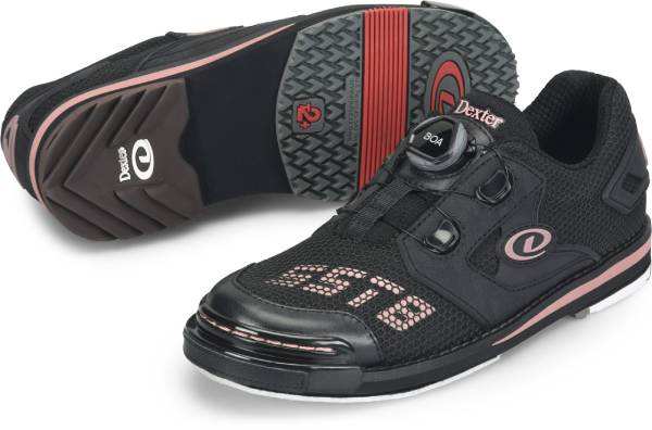 Bowlingindex: Dexter SST 8 Power Frame BOA (Women's) Black/Dusty Rose